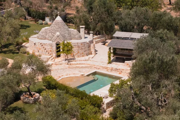 Villa di lusso Borghetto Formica con trullo e piscina a Ostuni Valle d'Itria
